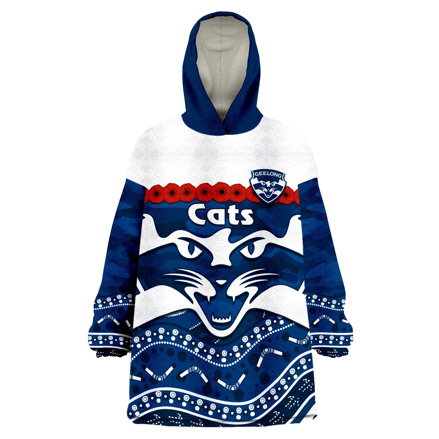 cats-football-anzac-wearable-blanket-hoodie-geelong-camouflage-poppy-mix-aboriginal
