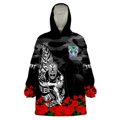 custom-text-and-number-warriors-anzac-2023-wearable-blanket-hoodie-nz-fern-camouflage-poppy-mix-aboriginal