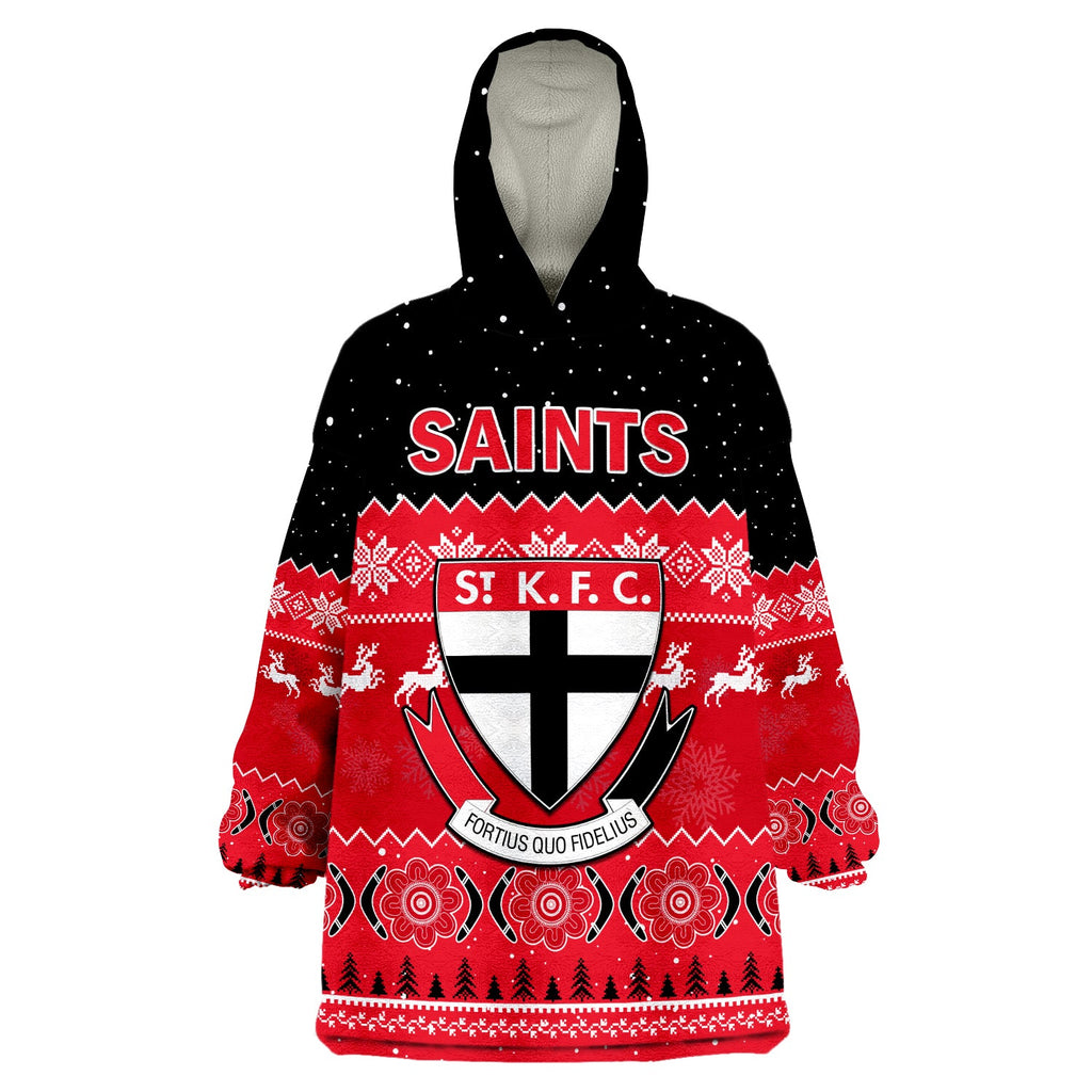 st-kilda-football-wearable-blanket-hoodie-saints-indigenous-merry-christmas