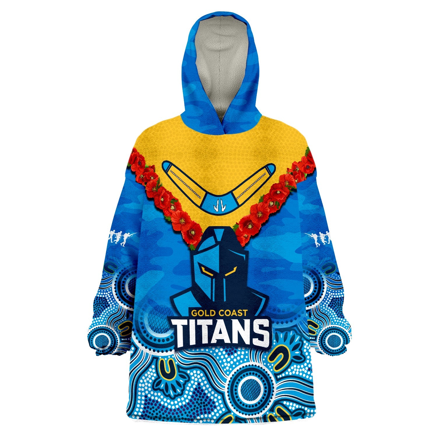 titans-anzac-2023-wearable-blanket-hoodie-camouflage-poppy-mix-aboriginal