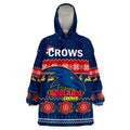 adelaide-football-wearable-blanket-hoodie-crows-indigenous-merry-christmas