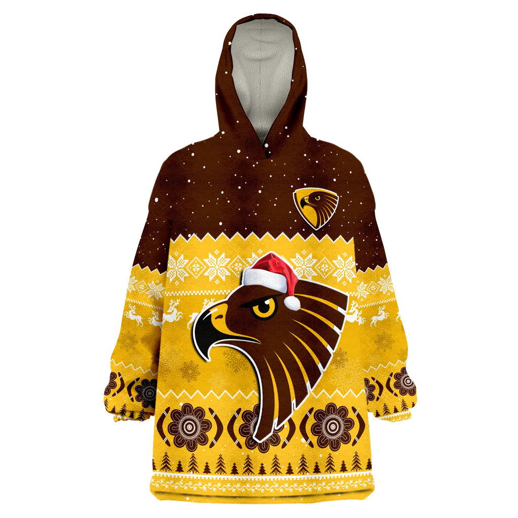 custom-personalised-hawthorn-football-wearable-blanket-hoodie-hawks-indigenous-merry-christmas