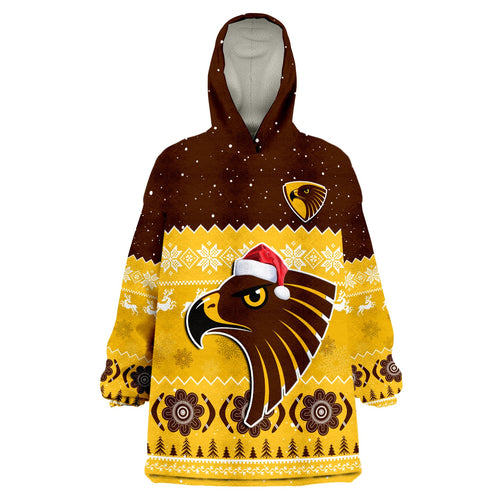 custom-personalised-hawthorn-football-wearable-blanket-hoodie-hawks-indigenous-merry-christmas