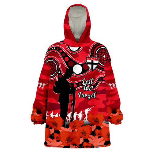 st-kilda-football-anzac-2023-wearable-blanket-hoodie-saints-aboriginal-mix-poppy-camouflage