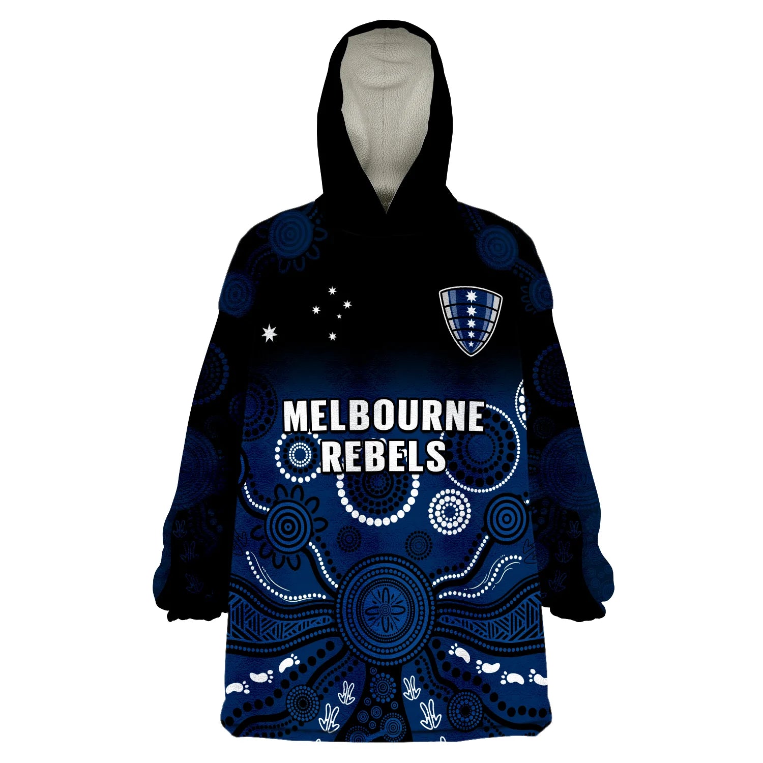 custom-text-and-number-melbourne-rebels-rugby-wearable-blanket-hoodie-gradient-aboriginal