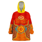 gold-coast-football-wearable-blanket-hoodie-suns-indigenous-pattern