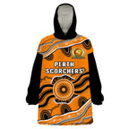 custom-text-and-number-perth-scorchers-cricket-wearable-blanket-hoodie-aboriginal-painting