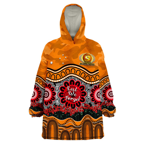 custom-text-and-number-perth-scorchers-cricket-anzac-wearable-blanket-hoodie-poppy-aboriginal-camouflage