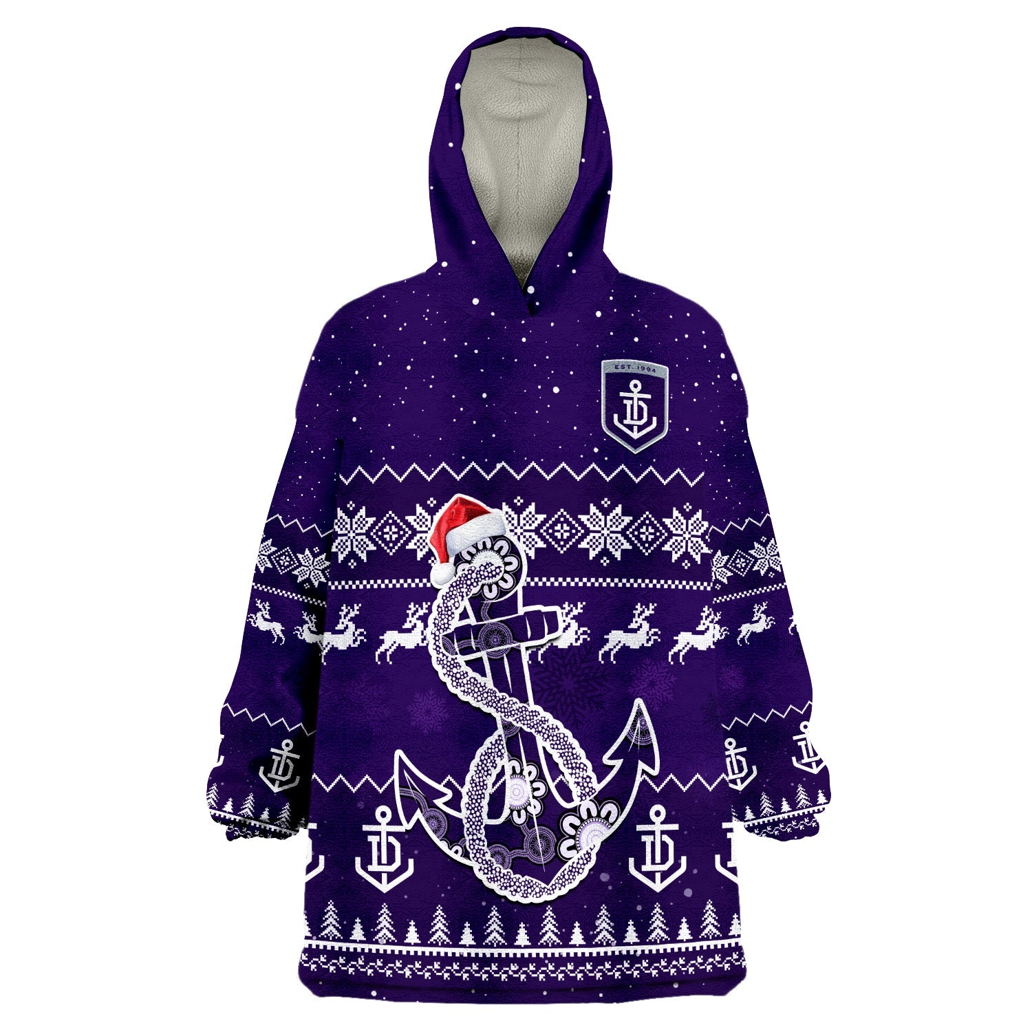 dockers-football-wearable-blanket-hoodie-freo-indigenous-merry-christmas