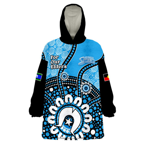adelaide-strikers-naidoc-2023-wearable-blanket-hoodie-indigenous-for-our-elders