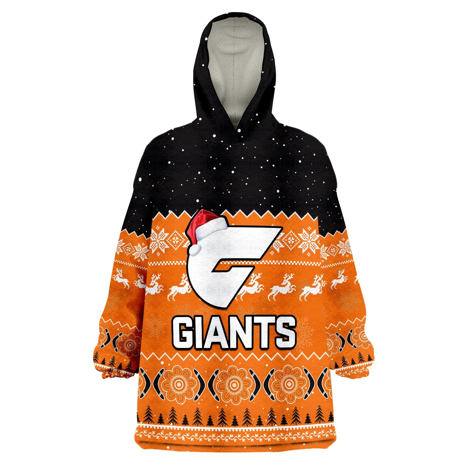 custom-personalised-greater-western-sydney-football-wearable-blanket-hoodie-giants-aboriginal-merry-christmas
