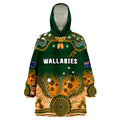 custom-text-and-number-australia-rugby-wearable-blanket-hoodie-wallabies-kangaroo-green-aboriginal