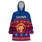 brisbane-football-wearable-blanket-hoodie-lions-indigenous-merry-christmas