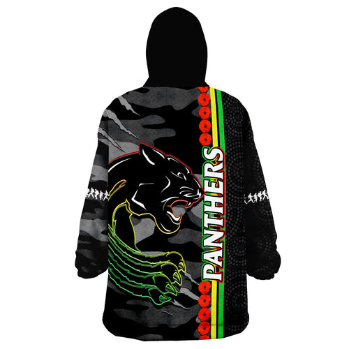 panthers-rugby-anzac-wearable-blanket-hoodie-aboriginal-mix-poppy-camouflage-black