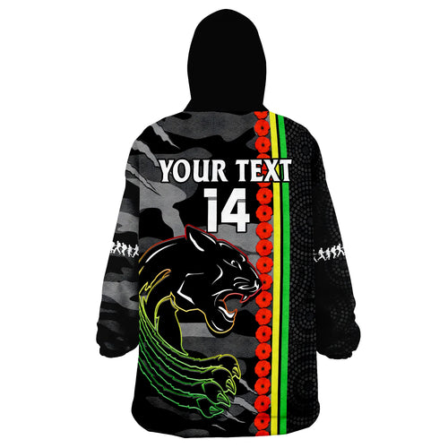 custom-text-and-number-panthers-rugby-anzac-wearable-blanket-hoodie-aboriginal-mix-poppy-camouflage-black