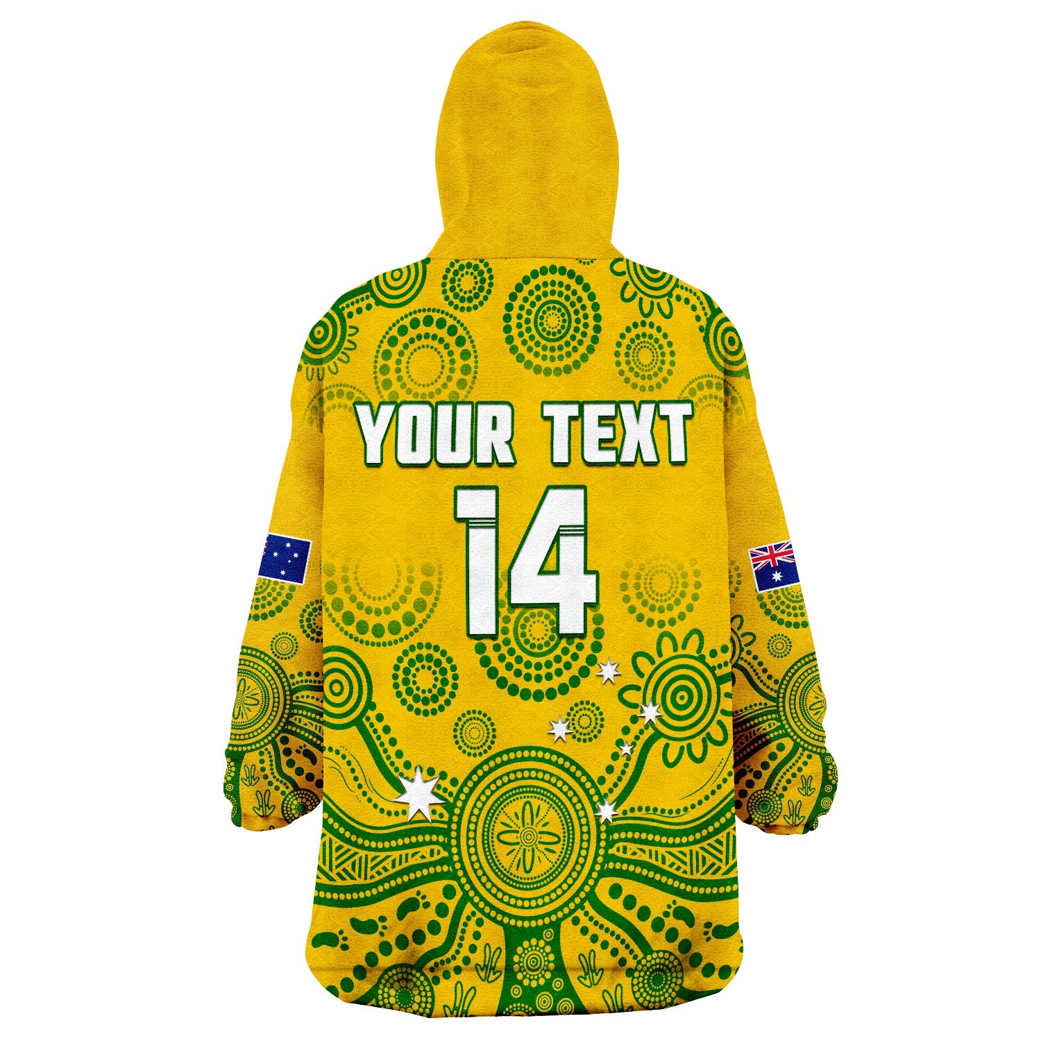 custom-text-and-number-australia-2022-rugby-wearable-blanket-hoodie-wallabies-aboriginal-yellow-style