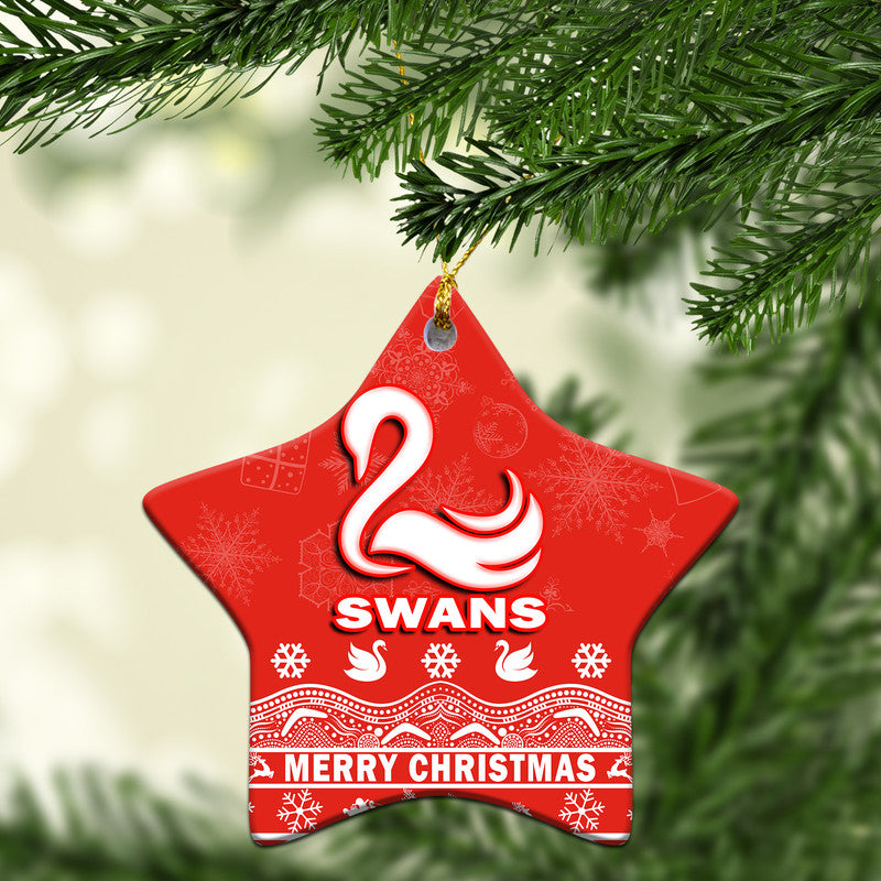 sydney-swans-unique-winter-season-christmas-ornaments-swans-merry-christmas-no1