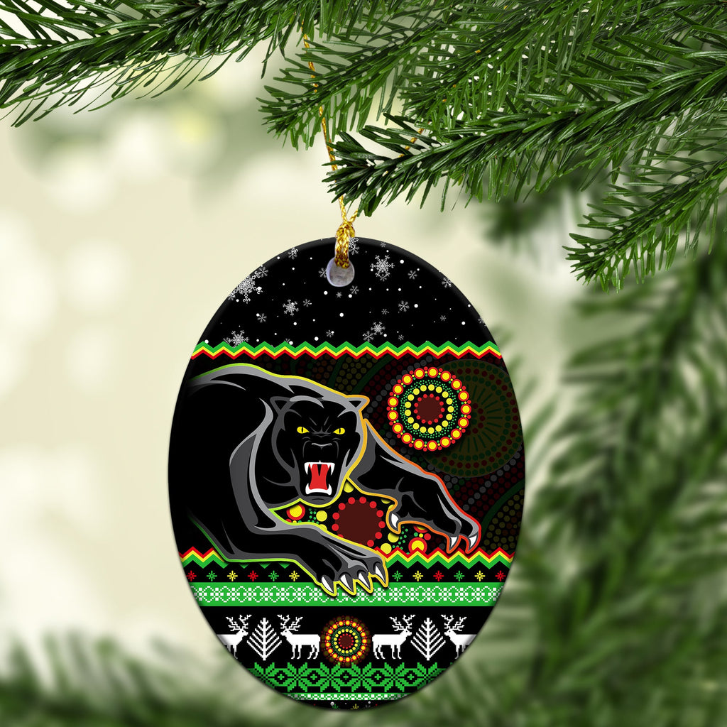 panthers-christmas-ornaments-aboriginal-pattern-penrith-black-version