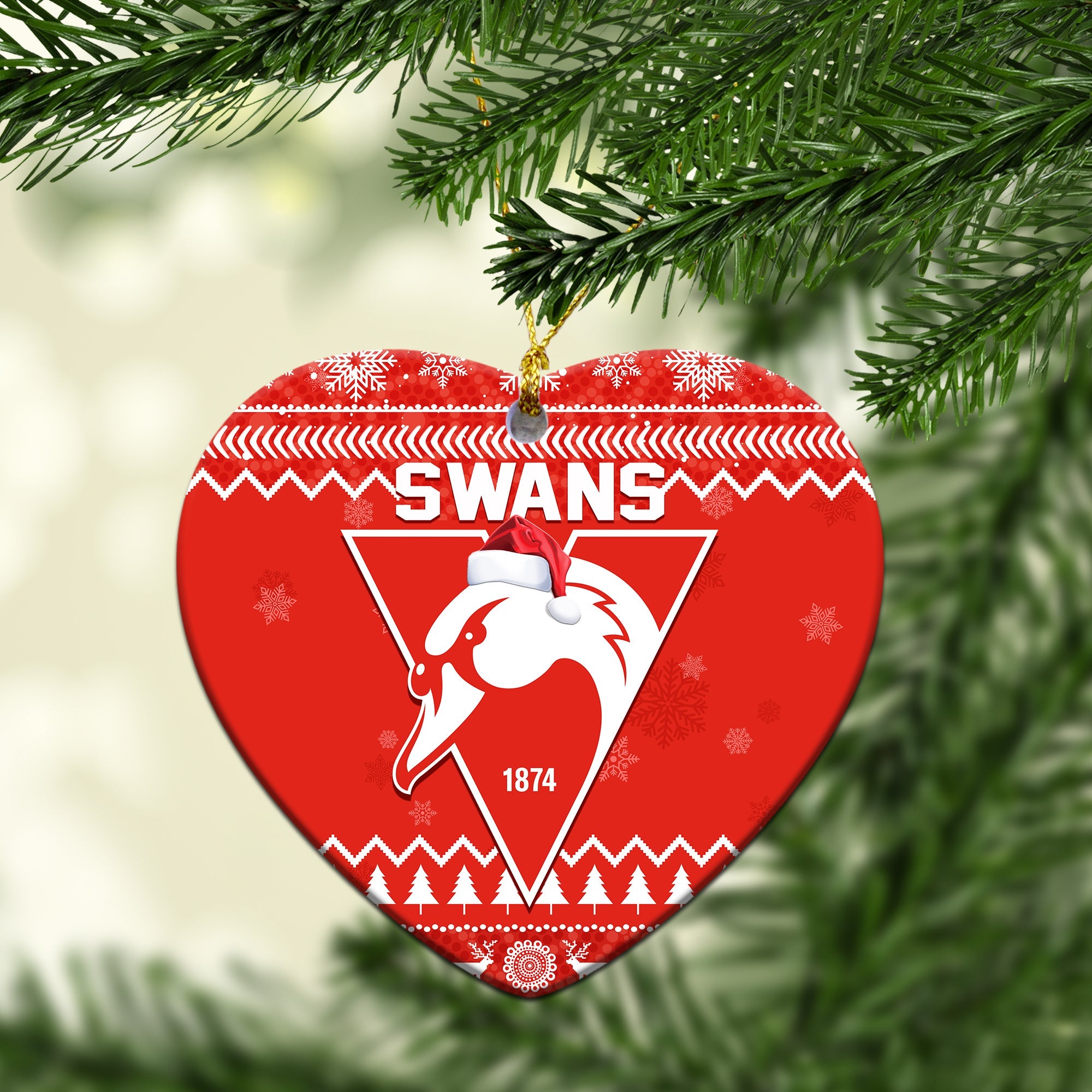 custom-personalised-swans-football-christmas-ornaments-sydney-indigenous-merry-xmas