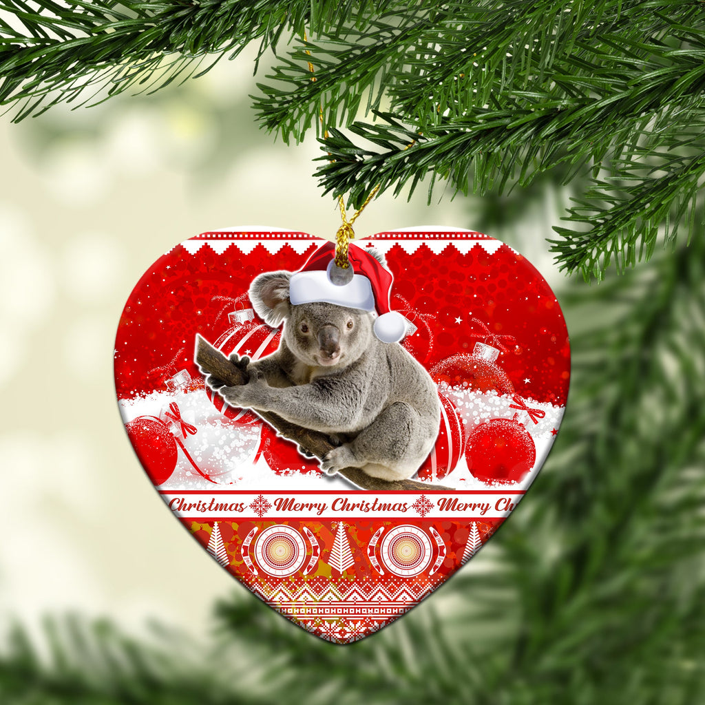 australia-christmas-ornaments-koala-aboriginal-painting-merry-christmas