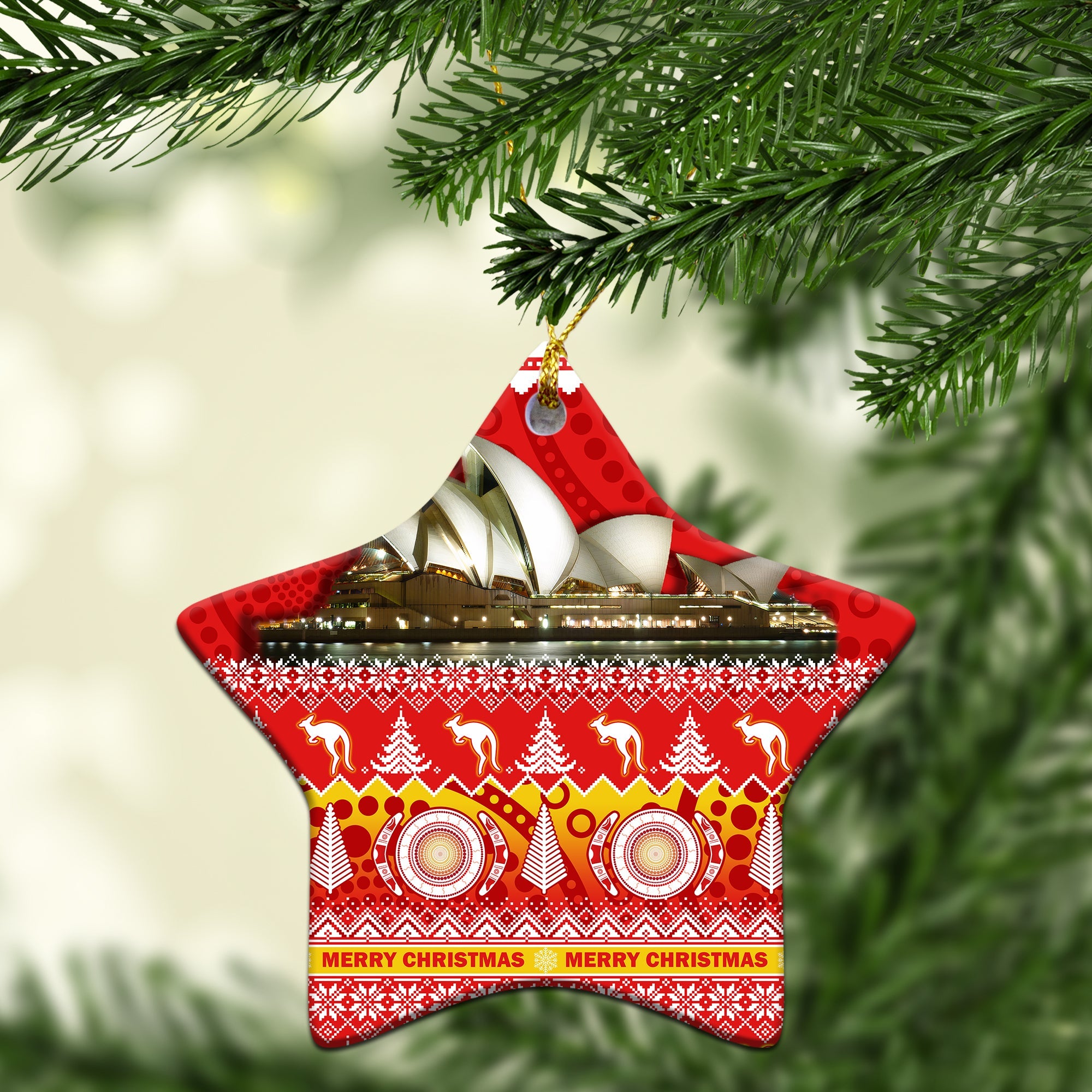 australia-chirstmas-ornaments-sydney-opera-house-aboriginal-art-merry-christmas