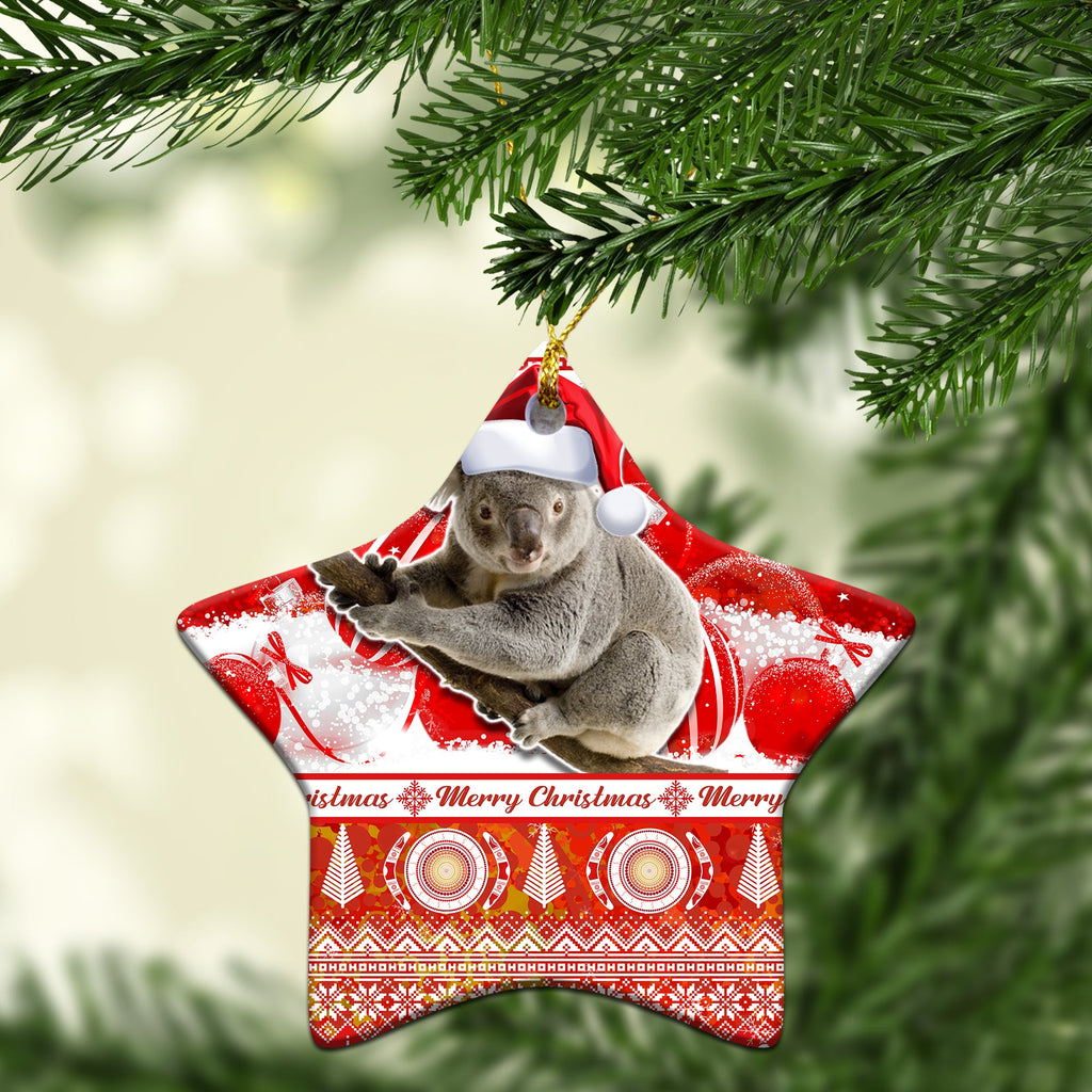 australia-christmas-ornaments-koala-aboriginal-painting-merry-christmas