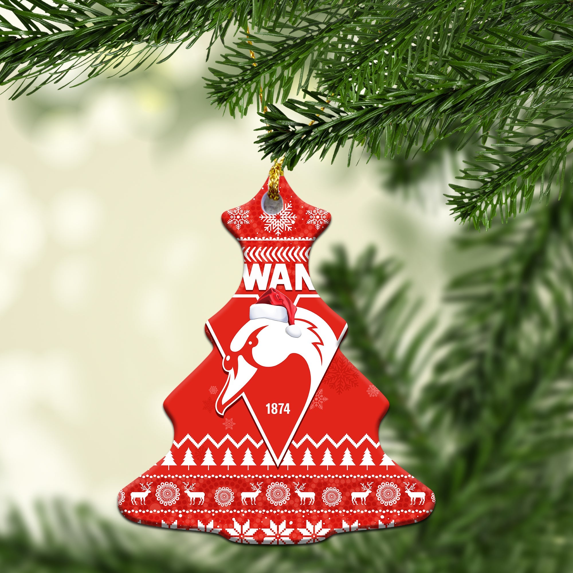 custom-personalised-swans-football-christmas-ornaments-sydney-indigenous-merry-xmas