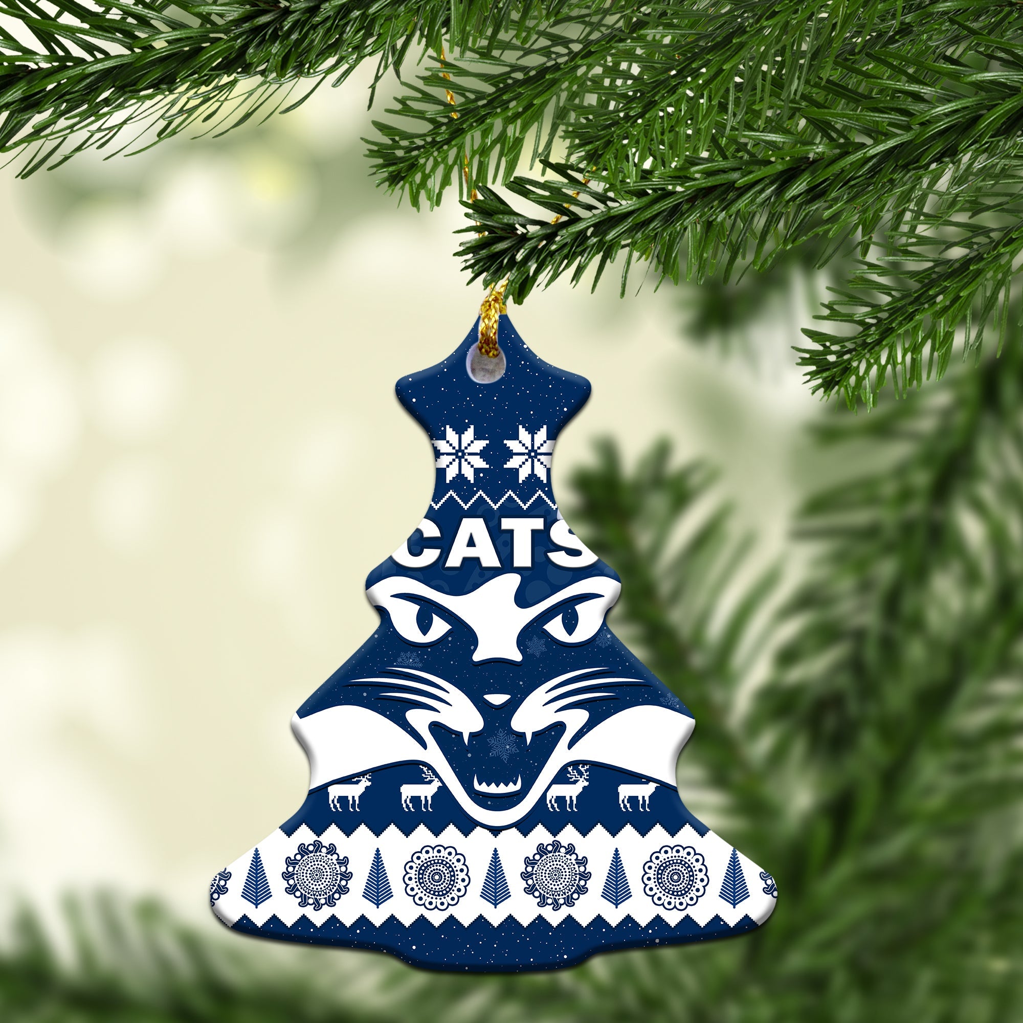 custom-personalised-cats-football-christmas-ornaments-geelong-aboriginal-painting