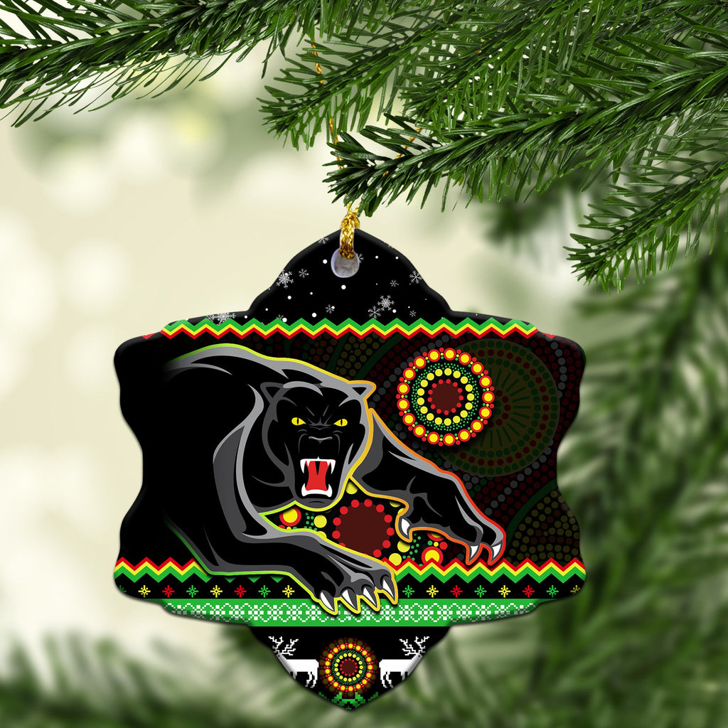 panthers-christmas-ornaments-aboriginal-pattern-penrith-black-version