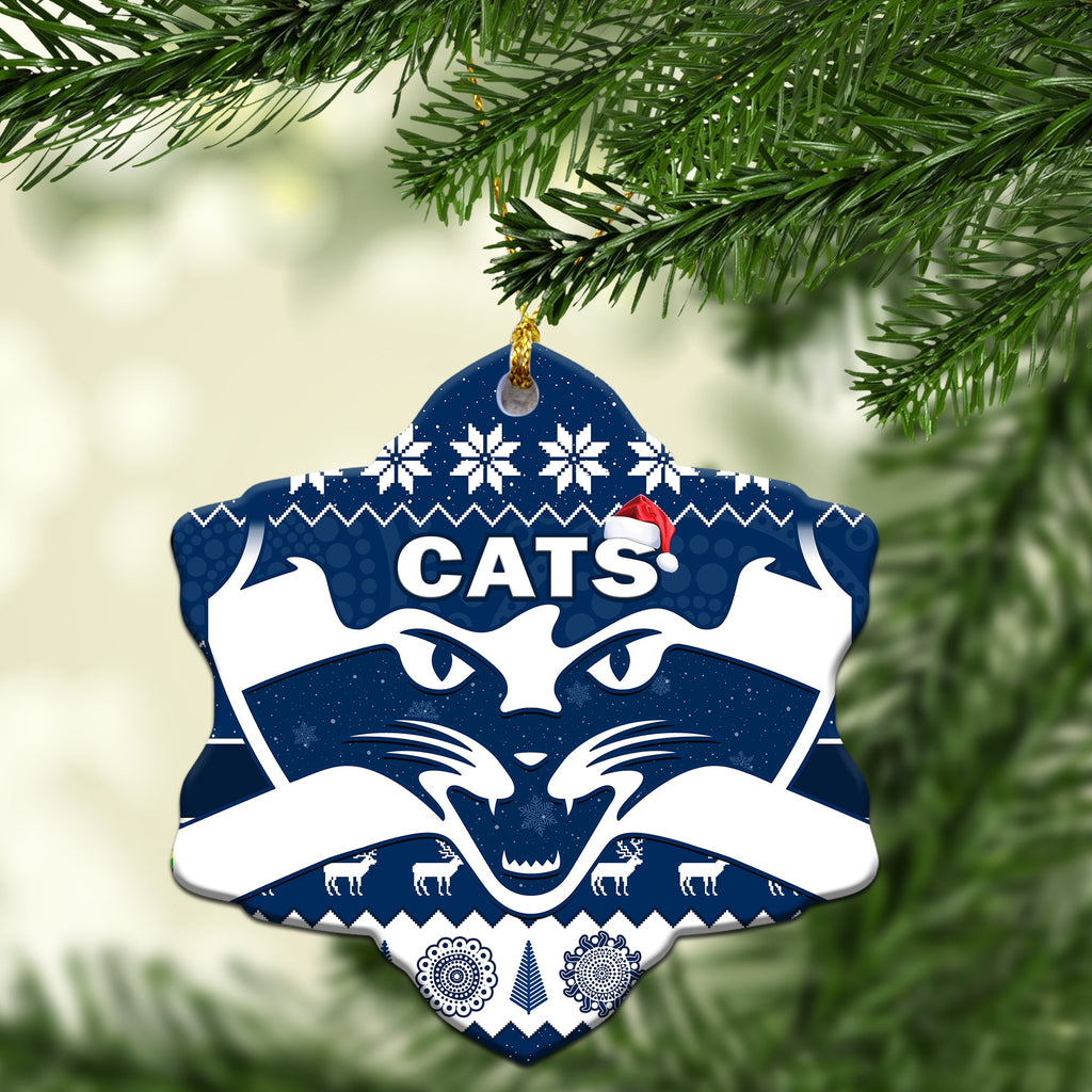 custom-personalised-cats-football-christmas-ornaments-geelong-aboriginal-painting