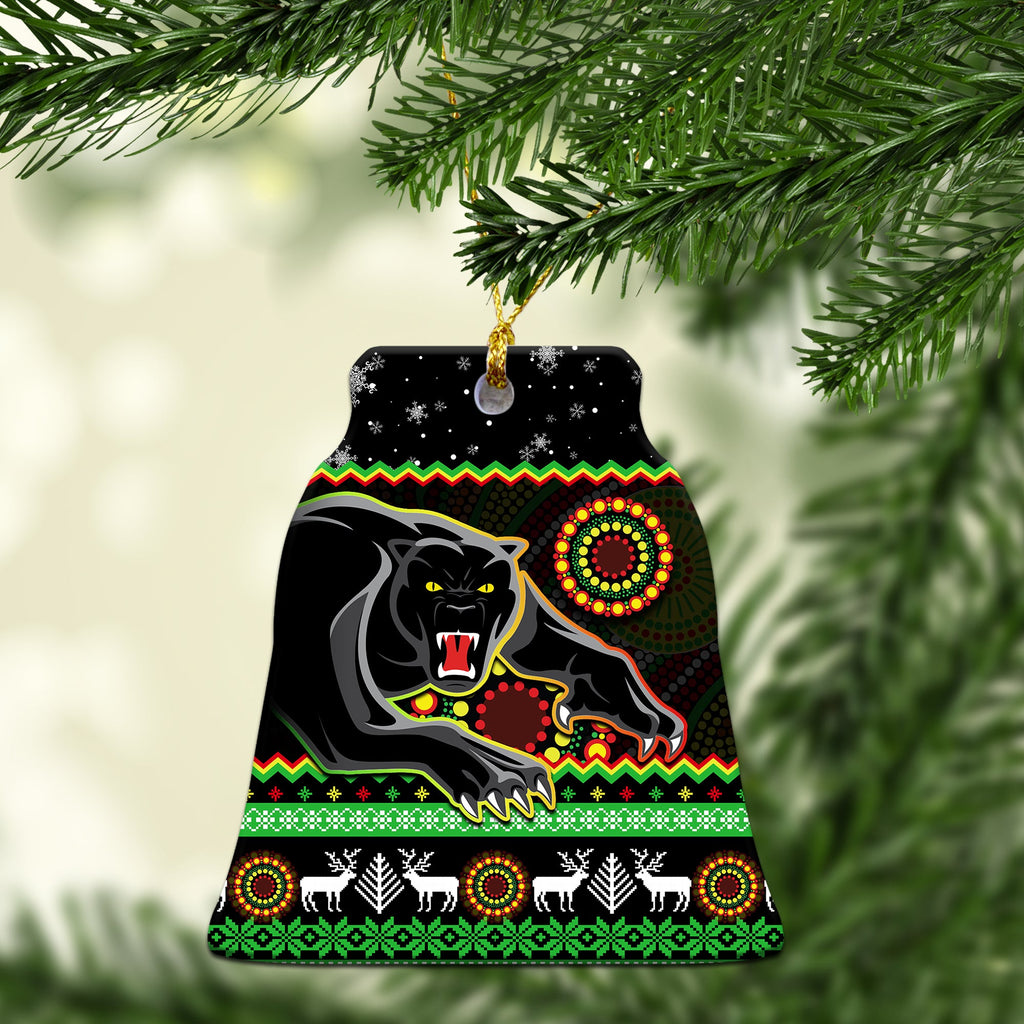 panthers-christmas-ornaments-aboriginal-pattern-penrith-black-version
