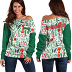 rabbitohs-poppy-flowers-field-women-off-shoulder-sweater