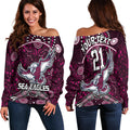custom-personalised-sea-eagles-rugby-women-off-shoulder-sweater-boomerang-indigenous-dots
