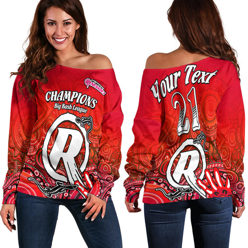 custom-personalised-melbourne-renegades-champions-women-off-shoulder-sweater-lizard-indigenous-aboriginal