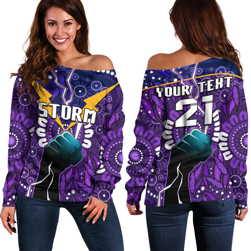 custom-personalised-storm-rugby-women-off-shoulder-sweater-indigenous-with-thunder-go-storm