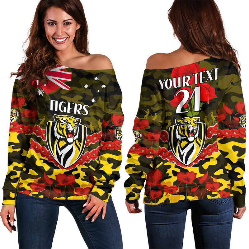 custom-personalised-richmond-tigers-football-anzac-women-off-shoulder-sweater-lest-we-forget