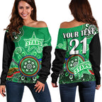 custom-personalised-melbourne-stars-women-off-shoulder-sweater-cricket-indigenous-aboriginal-lizard-version