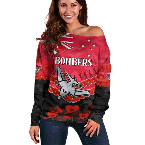 custom-personalised-bombers-football-anzac-women-off-shoulder-sweater-lest-we-forget