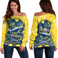 cowboys-rugby-women-off-shoulder-sweater-boomerang-indigenous-dots
