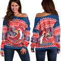 sydney-aboriginal-roosters-christmas-vibe-women-off-shoulder-sweater
