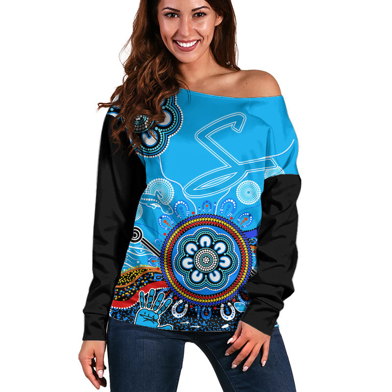 custom-personalised-adelaide-strikers-women-off-shoulder-sweater-cricket-indigenous-aboriginal-lizard-version