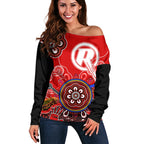 custom-personalised-melbourne-renegades-women-off-shoulder-sweater-cricket-indigenous-aboriginal-lizard-version