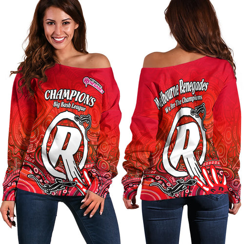 melbourne-renegades-champions-women-off-shoulder-sweater-lizard-indigenous-aboriginal