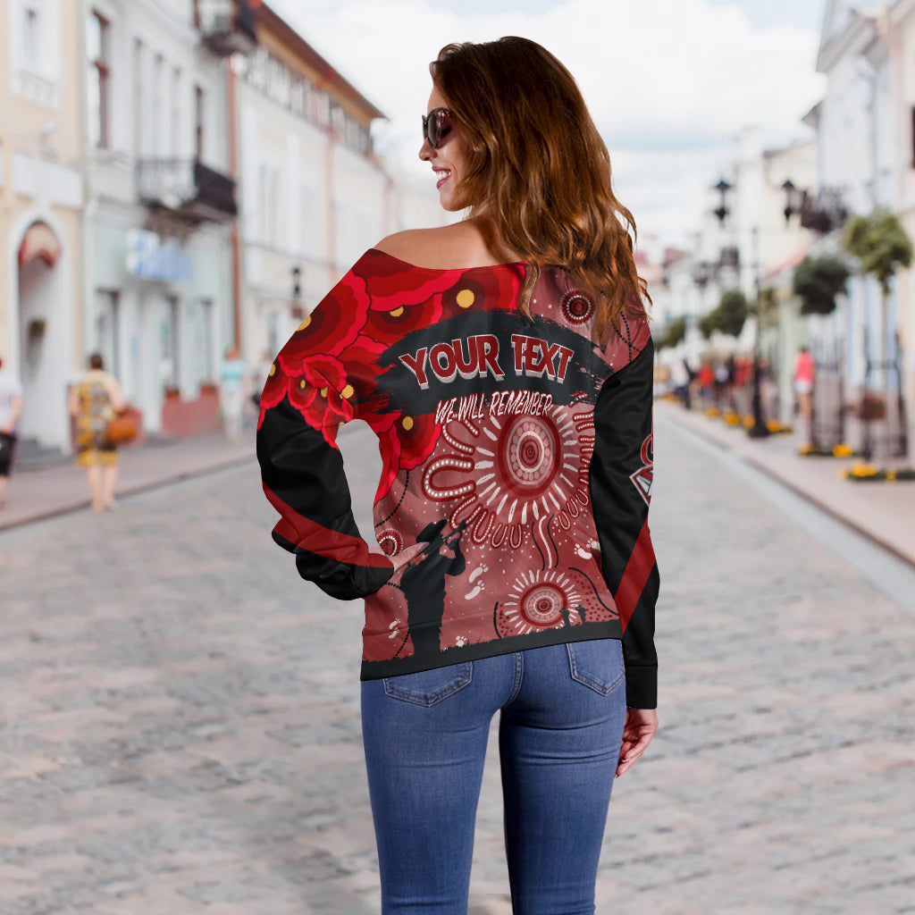 custom-personalised-essendon-bombers-indigenous-anzac-day-off-shoulder-sweater-we-will-remember