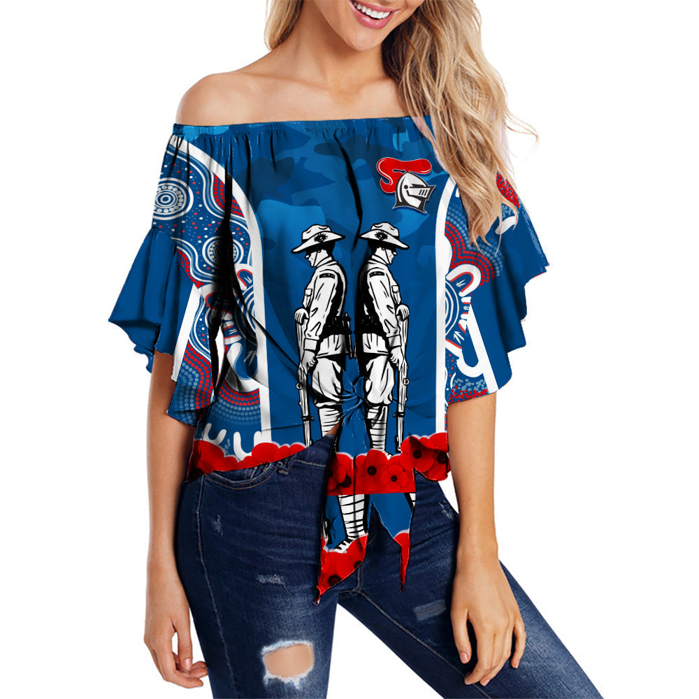the-knights-rugby-off-shoulder-waist-wrap-top-anzac-day-camo-style