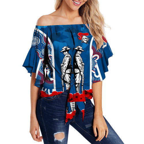 the-knights-rugby-off-shoulder-waist-wrap-top-anzac-day-camo-style