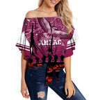 manly-sea-eagles-rugby-off-shoulder-waist-wrap-top-anzac-day-toward-the-new-dawn
