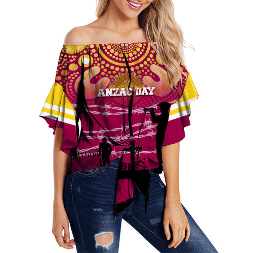 broncos-rugby-off-shoulder-waist-wrap-top-anzac-day-barb-wire-style