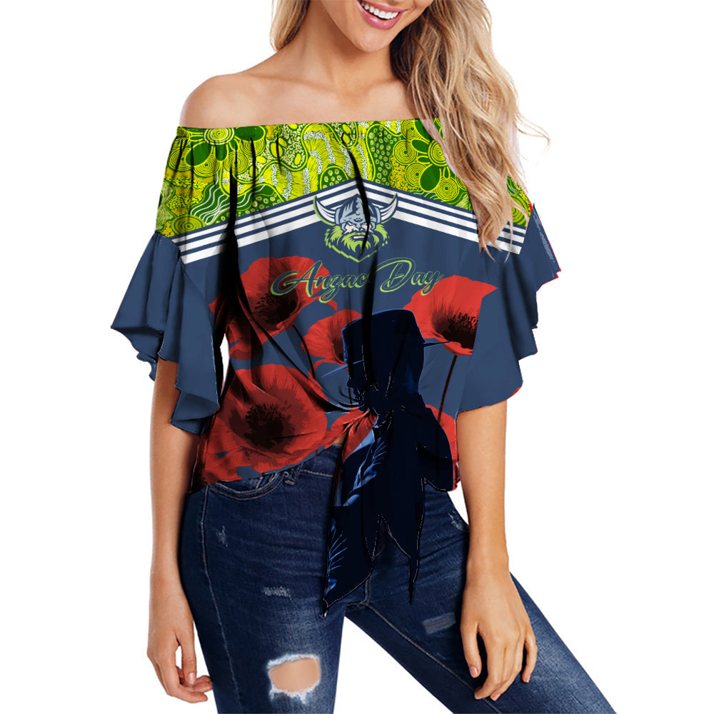 raiders-rugby-off-shoulder-waist-wrap-top-anzac-day-lest-we-forget
