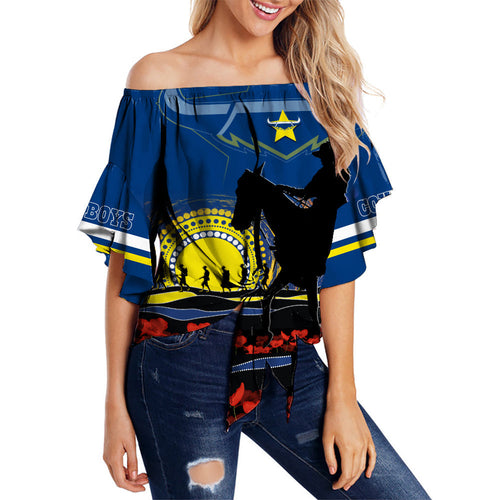 cowboys-rugby-off-shoulder-waist-wrap-top-anzac-day-we-will-remember-them